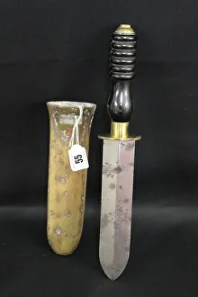 Bronze Prints: Siebe Gorman steel bladed diver's knife