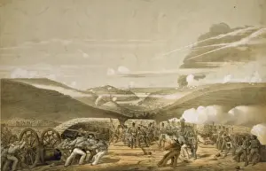 Siege of Sevastopol from the New 32 pounder battery above th