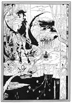 Images Dated 29th July 2015: Siegfried by Aubrey Beardsley