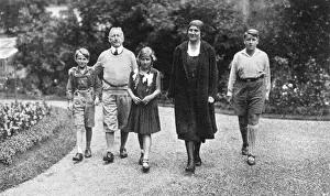 Wagner Prints: Siegfried Wagner Family