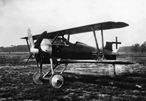 Biplanes Prints: Siemens Schuckert D IV German fighter plane