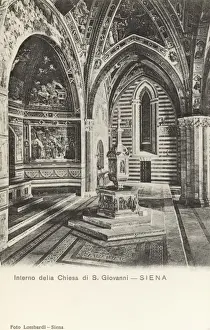 Siena, Italy - Battistero di San Giovanni