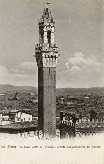 Siena Prints: Siena, Italy - Piazza Vittorio Emanuele