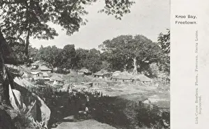 Freetown Prints: Sierra Leone - Kroo Bay, Freetown