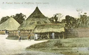 Sierra Leone - Market House at Magbalay