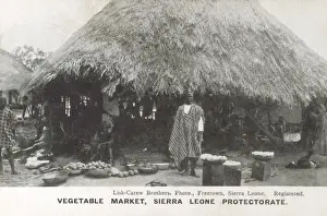 Vege Table Prints: Sierra Leone - Vegetable Market