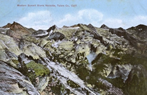 Images Dated 11th July 2017: Sierra Nevada Mountains, Tulare County, California, USA
