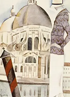 Contemplates Prints: Sightseer, Venice 1924