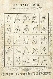 Images Dated 1st August 2011: Sign Language Card