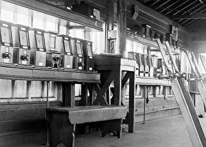 Signal box, Edge Hill, Liverpool, early 1900s