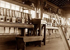 Signal box, Edge Hill, Liverpool, early 1900s