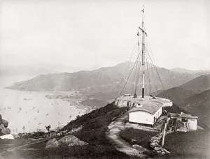Signal Station, Hong Kong Peak, c. 1890