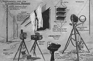 Morse Gallery: Signalling equipment on the Western Front, WW1