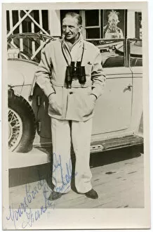Signed photograph of Frank Randall - Comedian