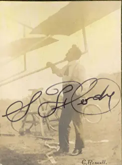 Signed photograph of Samuel Franklin Cody, 1862-1913
