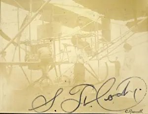 Signed photograph of Samuel Franklin Cody, 1862-1913