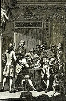 Agreement Prints: Signing the Treaty of Paris (Peace of Paris)