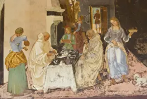 SIGNORELLI, Luca (1445-1523). Life of St. Benedict