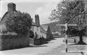 Greenery Prints: Signpost at Brendon