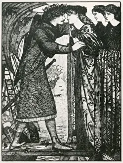 Sigurd Prints: Sigurd the Crusader by E. Burne Jones