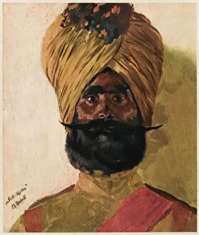 Indian Gallery: Sikh Soldier Ww1