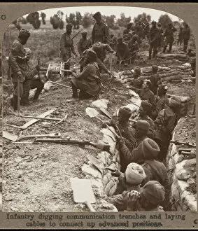 Communication Gallery: Sikh Troops Digging