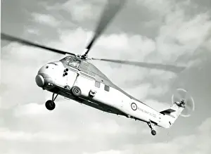 Sikorsky-built S-58, XL722, re-engined by Westland with ?