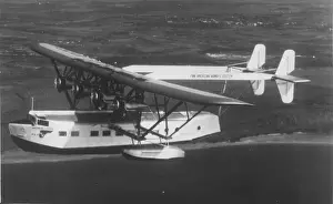 Sikorsky Prints: Sikorsky S-40 of Pan Am (forward view) aloft