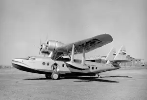 Sikorsky S-43B of Inter Island Airways parked
