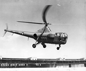 Sikorsky S-51 92008 of the USAF in Berlin 1950