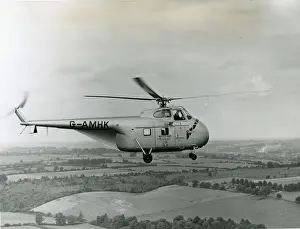 Sikorsky Prints: Sikorsky S-55, G-AMHK, registered to Westland in January 195