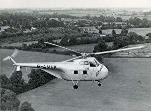 Sikorsky S-55, G-AMHK, registered to Westland in January 195