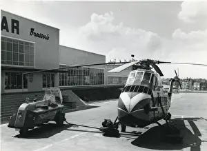 Sikorsky S-58 refuelling at Brussels 1958 World?s Fair