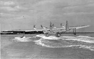 Sikorsky S42 NC16736 of Pan American Airways on the water