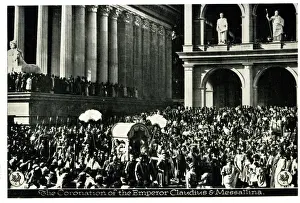 Silent Film - Messalina, Coronation of Emperor Claudius