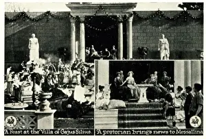 Silent Film - Messalina, Feast, Pretorian Guard