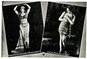 Silent Film - Messalina, Princess Mirit, Egle