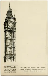 The Silent Minute - Big Ben, London - WW2 The Silent Minute - Big Ben, London - WW2