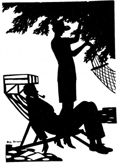 Couple in Deck Chairs
