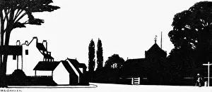 Silhouette design for The Orbit magazine