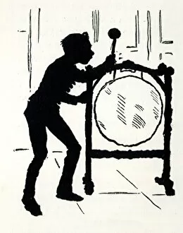 Furniss Gallery: Silhouette, The Dinner Gong