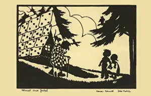 Silhouette. Hansel & Gretel