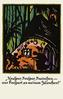 Silhouette. Hansel & Gretel