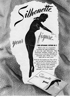 Images Dated 11th October 2011: Silhouette lingerie