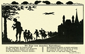 Pied Piper with Children