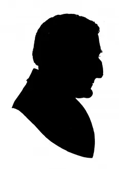 Silhouette portrait of the Duke of Wellington