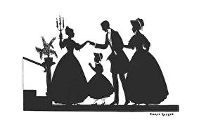 Greeted Prints: Silhouette - Postcard Design