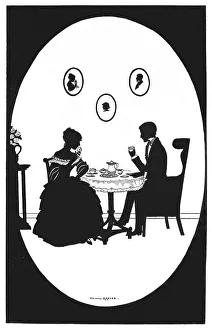 Formally Prints: Silhouette - Postcard Design