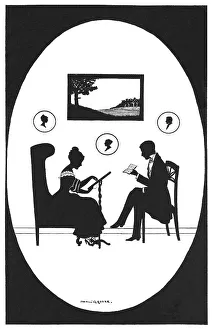 Sews Prints: Silhouette - Postcard Design