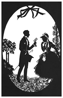 Silhouette - Postcard Design